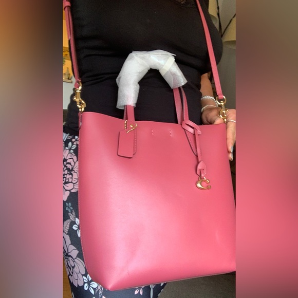 Authentic COACH 1941 refined calf leather double face magn closure Crosb/satchel - Picture 6 of 14